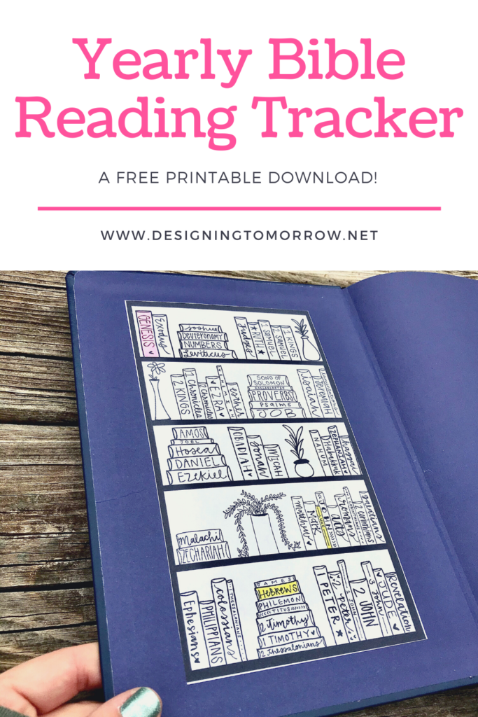 Yearly Bible Reading Tracker Printable Designing Tomorrow